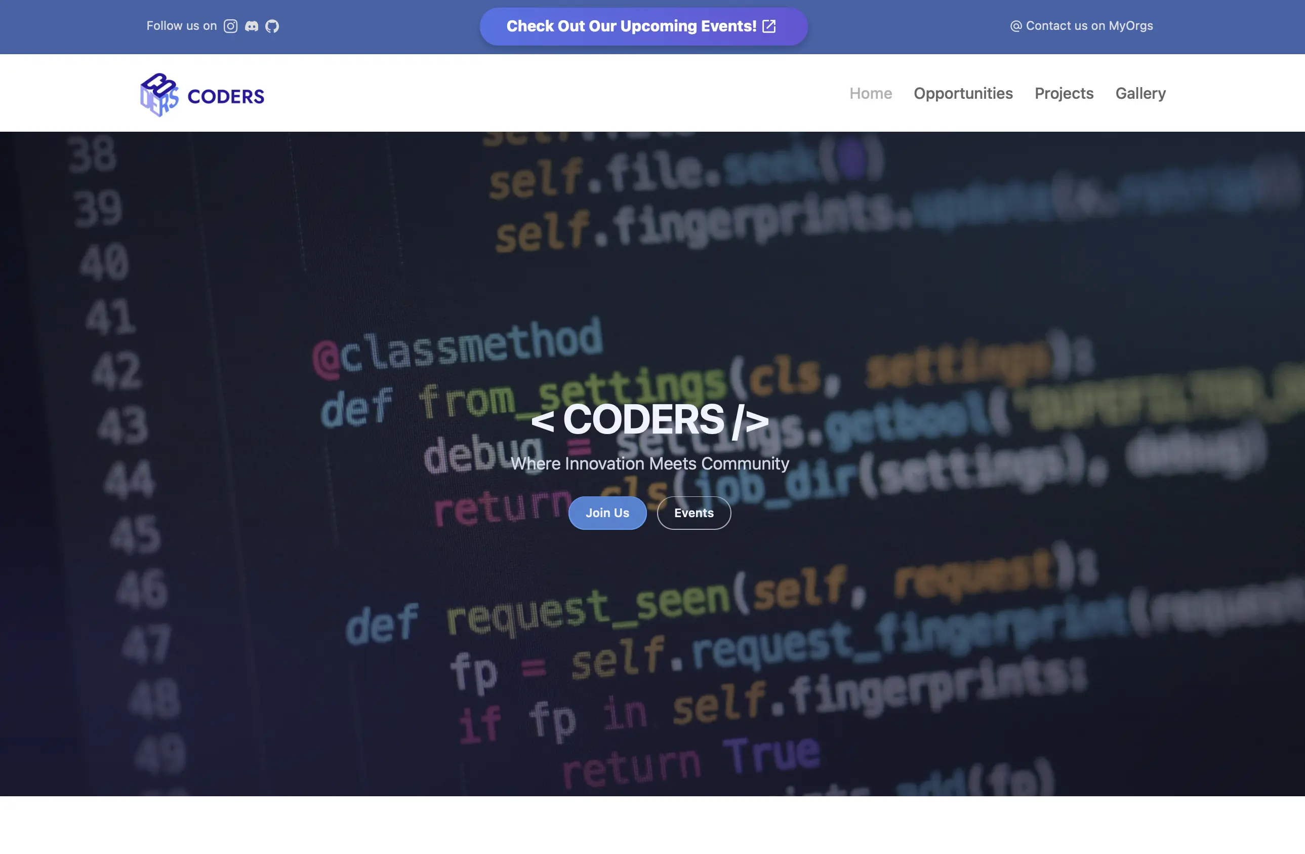 The Teamwork Behind the CODERS Website